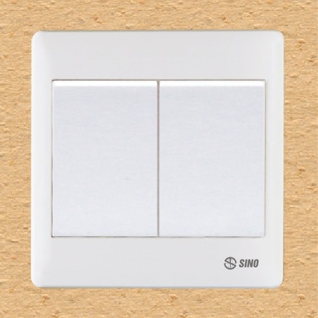 Công tắc đôi 2 chiều 10A 250V loại phím lớn - S982D2 2 Công tắc đôi 2 chiều 10A 250V loại phím lớn - S982D2
