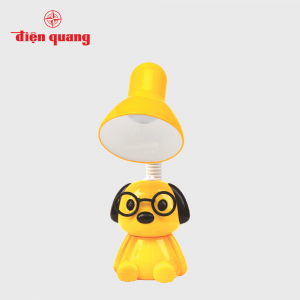 Đèn điện để bàn hình kiểu con chó Điện Quang DKL17