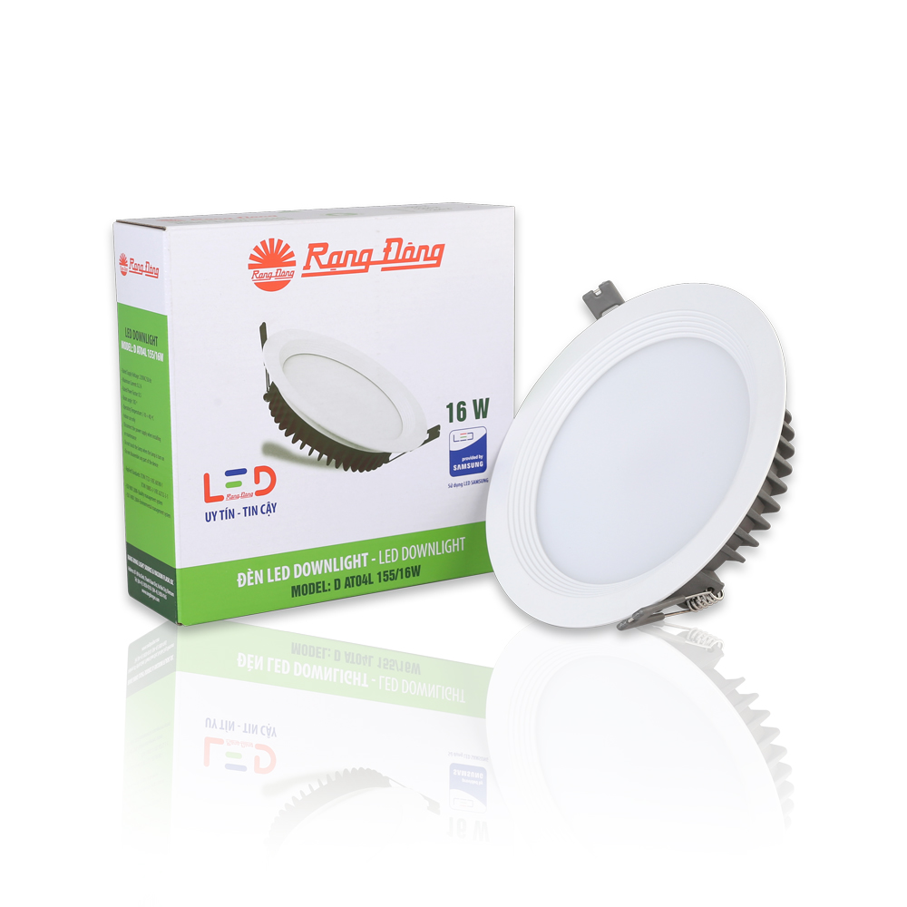 Đèn LED âm trần downlight Rạng Đông AT04L 155/16W 2 Đèn LED âm trần downlight Rạng Đông AT04L 155/16W