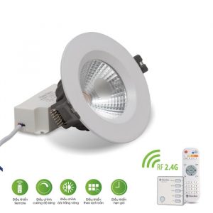 Đèn LED âm trần Downlight smart wifi 110/9W (Sao chép)
