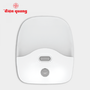 Đèn ngủ cảm biến LED Điện Quang LNL07 WW (Cảm biến quang, hình quả trứng, ánh sáng vàng) (Sao chép)