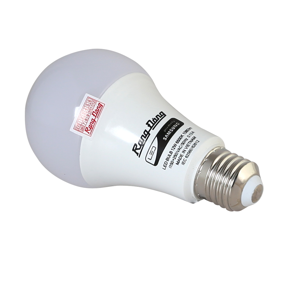 Bóng đèn BULB tròn 12W Rạng Đông LED A70N1/12W.H 3 LED A70N1/12W.H