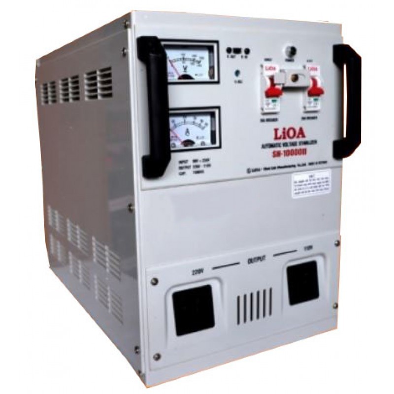 Ổn áp loại 1 pha LiOA 10KVA DRI-10000 II 4 Ổn áp LiOA 10KVA DRI-10000 II Loại 1 Pha