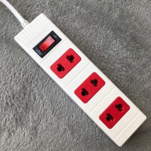 Set 3 Ổ cắm 2 chấu đơn âm tường DQHome IW1 O2PS W (màu trắng) (Sao chép)