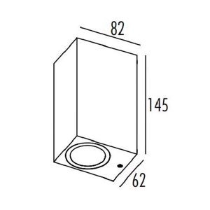 Đèn Gắn Tường Trang Trí Ngoài Trời LED NBL2553-6 Ánh Sáng Trắng (Sao chép)