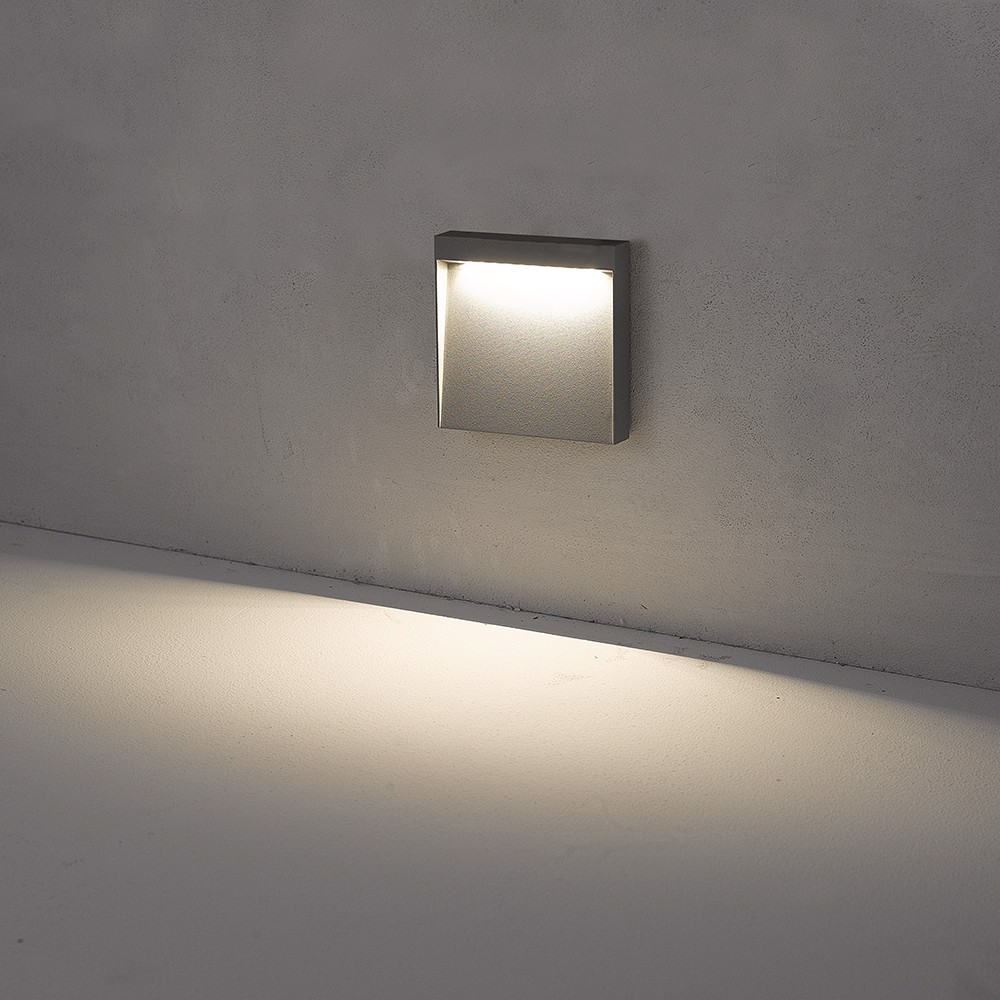 Đèn LED chiếu chân lắp nổi 3000K vàng Panasonic NSL1711 4 Đèn LED Chiếu Chân Âm Tường NSL2102 Ánh Sáng Vàng (Sao chép)