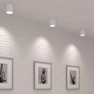 Đèn LED downlight trụ trang trí ngoài trời 6500K trắng Panasonic NSDL2236-206 4 Đèn LED chiếu chân lắp nổi NSL1713 Ánh Sáng Vàng (Sao chép)