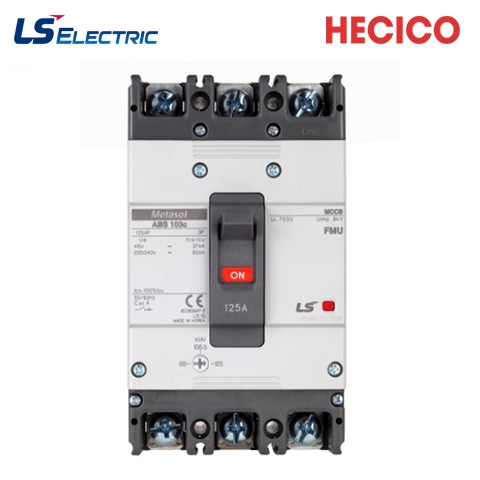 Cầu dao Aptomat MCCB 3P LS 42kA ABS103c 60A 1 Pic18