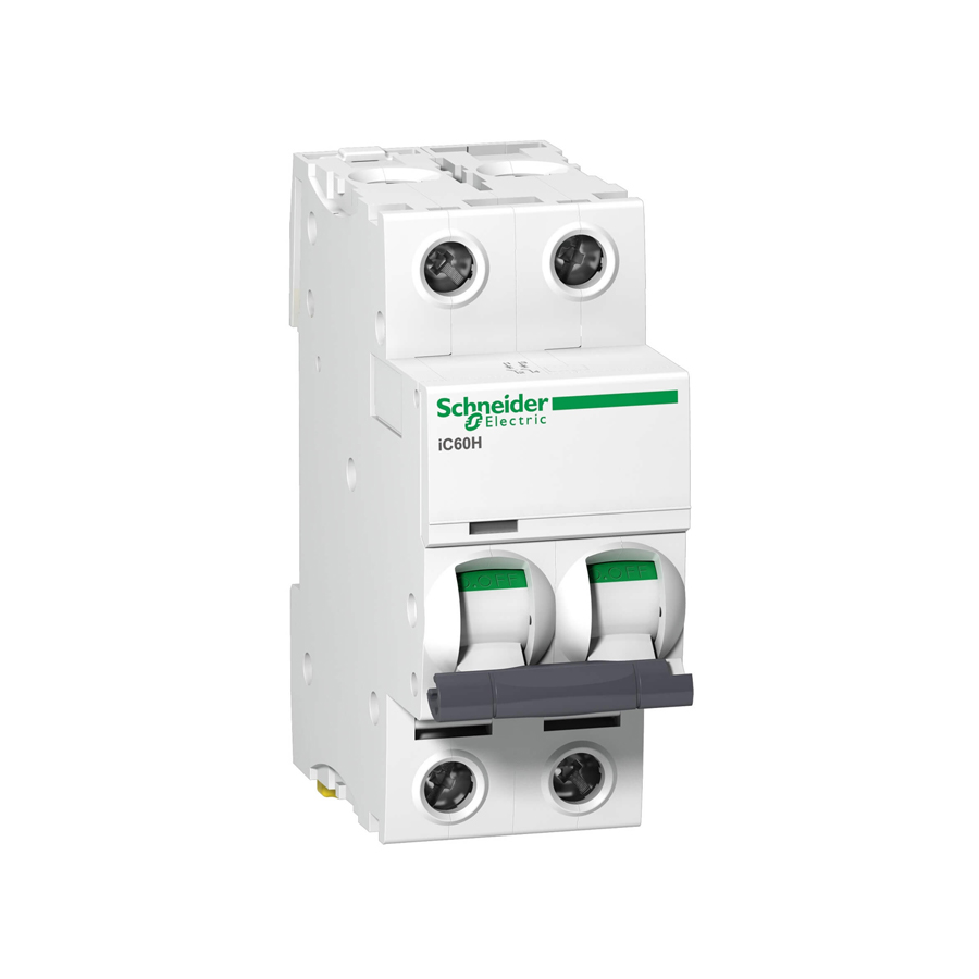 Aptomat MCB Acti9 IC60H 2P 50A 10kA 230VAC Schneider A9F84250 1 Aptomat Schneider A9f84250
