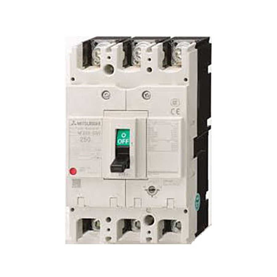 Aptomat 36kA Mitsubishi NV250-SV 3P 150A 100-200-500mA 1 Aptomat Elcb Mitsubishi Nv250 Sv 3p 150a 100 200 500ma