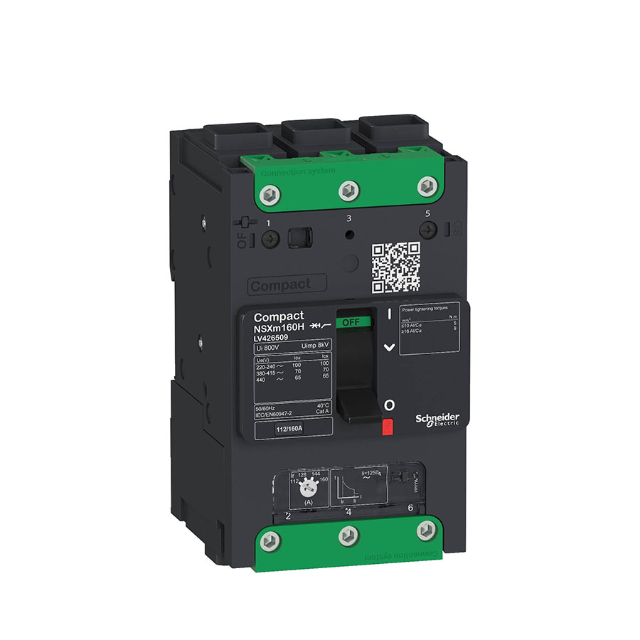 Aptomat Compact NSXm E 4P 125A 16kA Schneider LV426118 1 Aptomat Schneider Lv426118