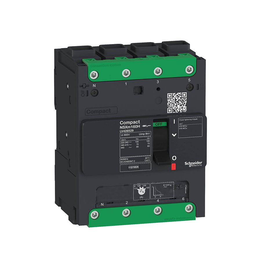 Aptomat Compact NSXm 4P 160A 70kA Schneider LV426519 1 Aptomat Schneider Lv426519