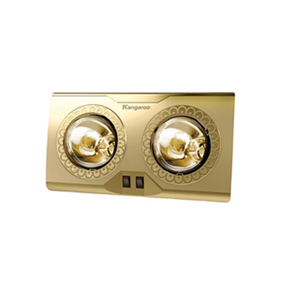 Đèn sưởi nhà tắm 2 bóng Kangaroo KG247N 1 Den Suoi Kangaroo Kg247n