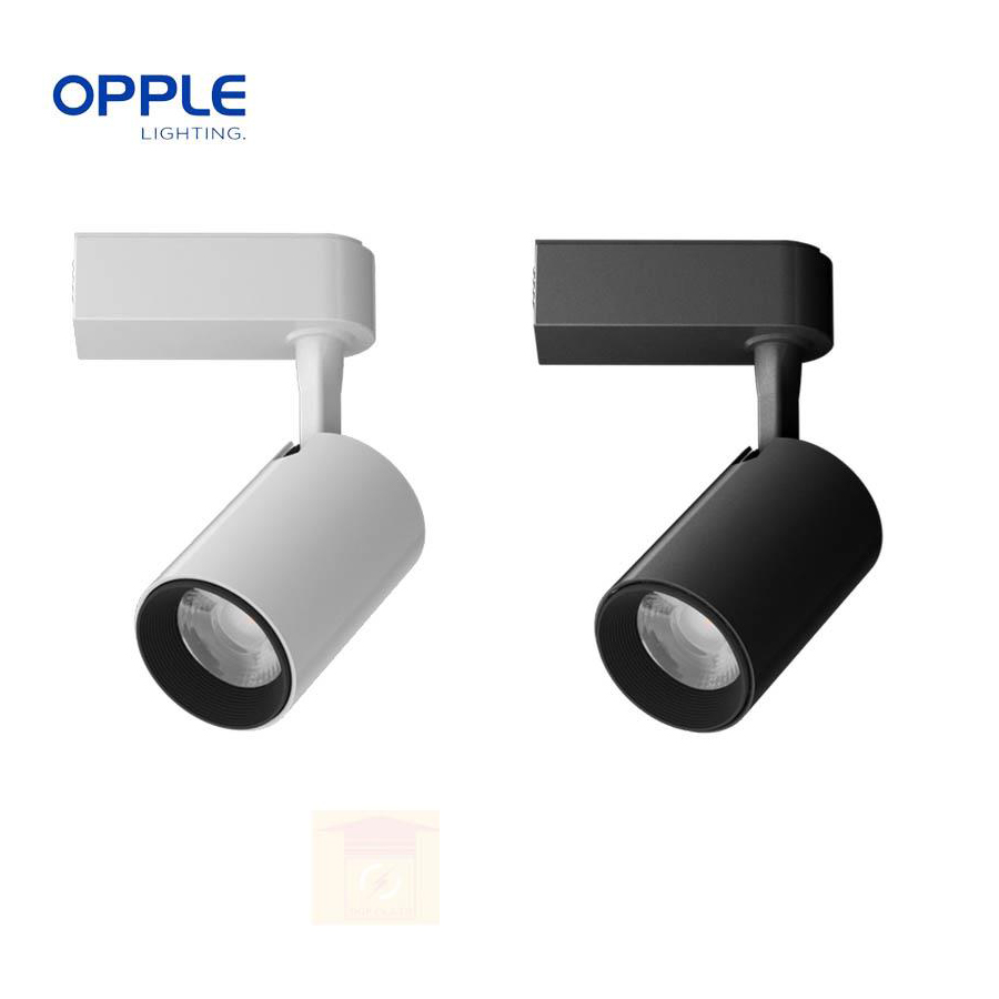 Đèn LED chiếu điểm gắn thanh ray Opple SP TR UII 10W WH/BK 1 đèn Opple Sp Tr Uii 10w Wh Bk