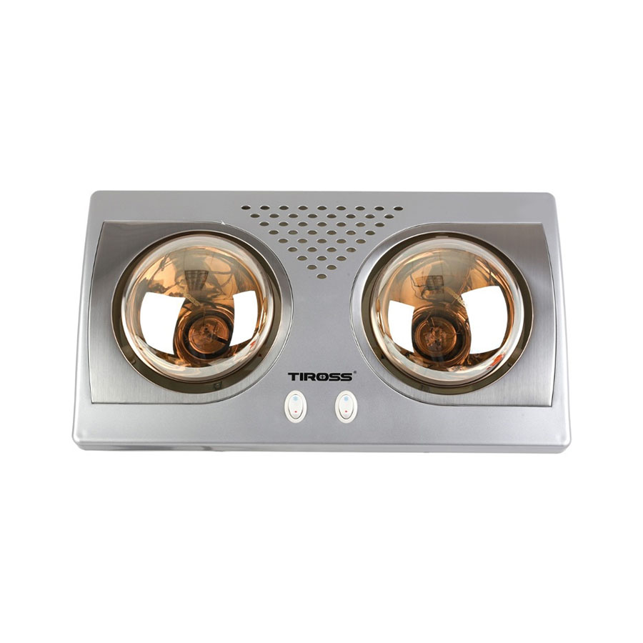 Đèn sưởi nhà tắm 2 bóng Tiross TS9291 1 Den Suoi Nha Tam Tiross Ts9291