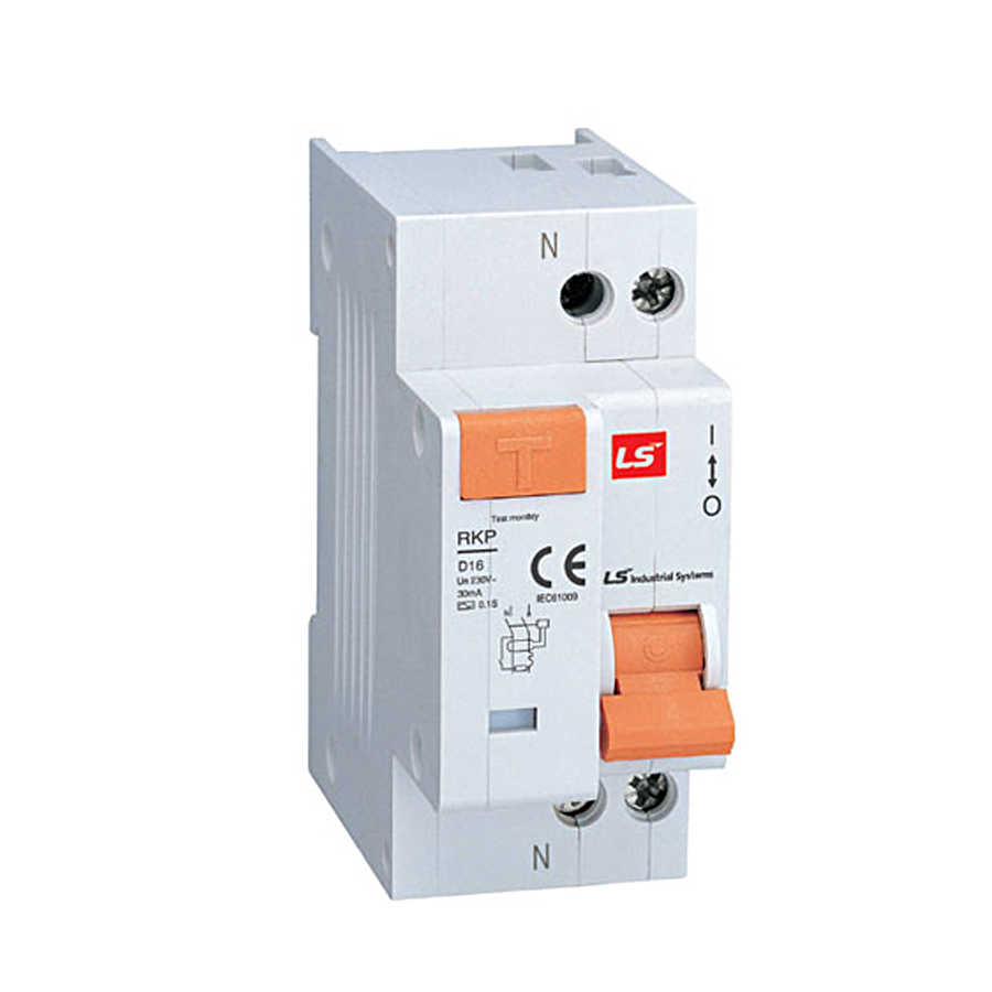 Cầu dao/ Aptomat RCBO 4.5kA LS RKP 1P+N 20A 30mA 1 Cau Dao Aptomat Rcbo Ls Rkp 1pn 20a 30ma