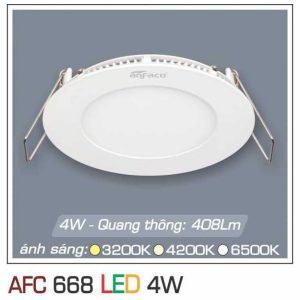 đèn Downlight Am Tran Anfaco Afc 668 4w 1c