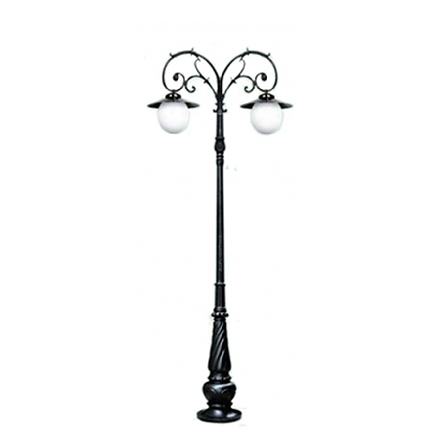 Cột đèn sân vườn Haledco HLV05-CH09-2-2MCT 1 Cot Den San Vuon Haledco Hlv05 Ch09 2 2mct