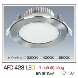 đèn Downlight Am Tran Anfaco Afc 423 9w 1c