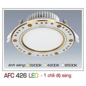 đèn Downlight Am Tran Anfaco Afc 426 12w 1c