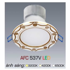 đèn Downlight Am Tran Anfaco Afc 537v 9w 1c