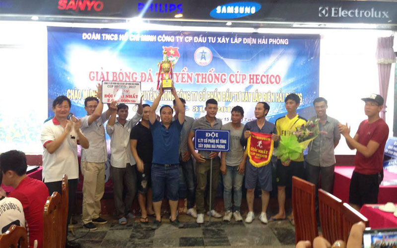 Giải Bóng đá truyền thống cup Hecico 2017 1 Tong Ket