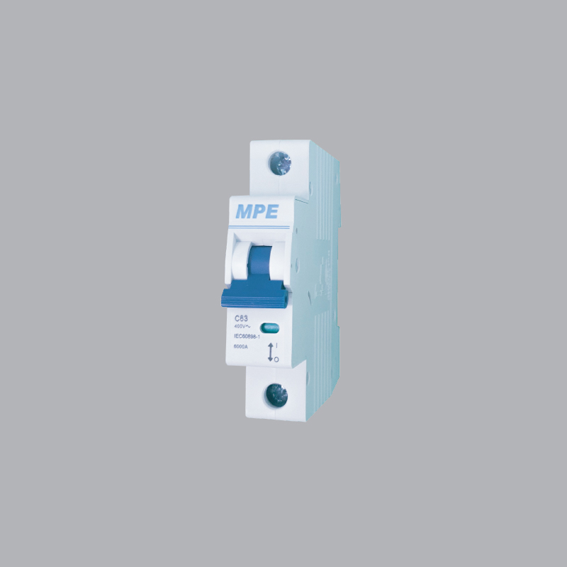 Cầu dao tự động MCB 1P 63A 4.5KA MPE có mã MP4-C163 1 Cầu dao tự động MCB 1P 63A 4.5KA MPE có mã MP4-C163