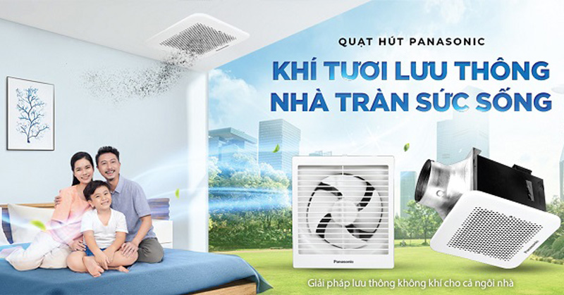 Bảng giá quạt hút Panasonic mới nhất 2022 CK 30-35%