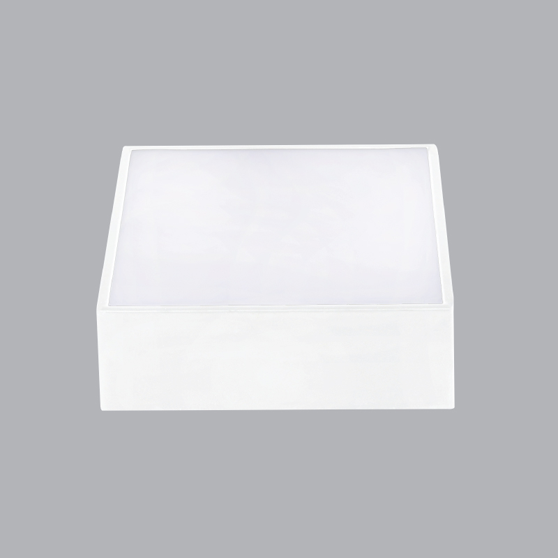 Đèn Led Downlight vuông nổi tràn viền 16W vàng MPE SSDL 16V 1 Đèn Led Downlight vuông nổi tràn viền 16W vàng MPE SSDL 16V