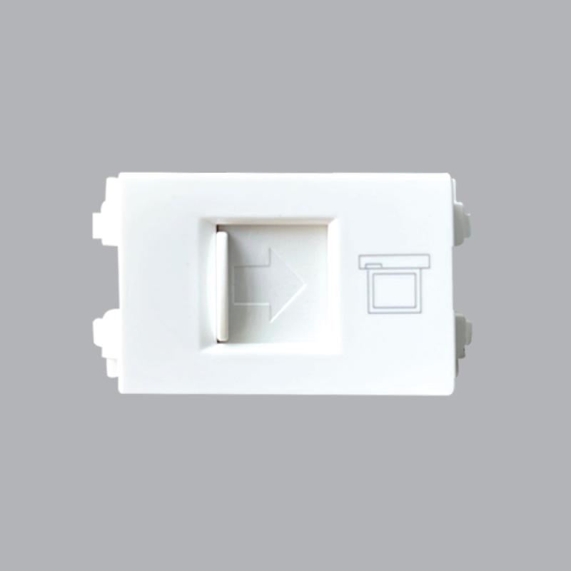 Ổ cắm mạng LAN 8 dây MPE A6RJ88 1 Ổ cắm mạng LAN 8 dây MPE A6RJ88