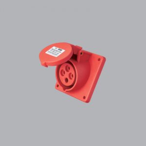 Ổ cắm cố định bắt trên bảng điện xéo MPE MPN 414