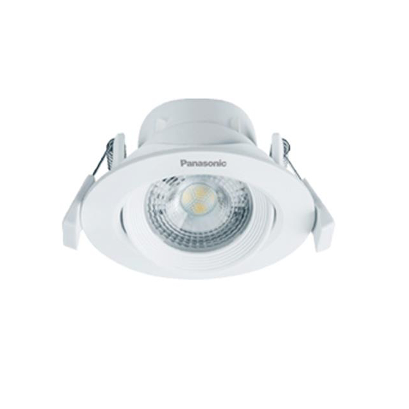 Đèn Led Downlight chỉnh góc 5W vàng Panasonic NNNC7624088 1 Đèn Led Downlight chỉnh góc 5W vàng Panasonic NNNC7624088