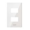 Mặt dùng 2 thiết bị nhựa acrylic Panasonic WEGH6802CW VN