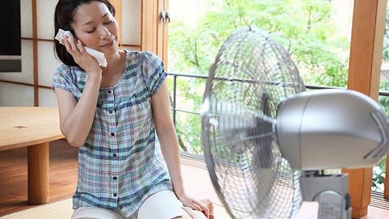 Hướng dẫn sử dụng quạt điện đúng cách trong mùa nóng 1 Hướng dẫn sử dụng quạt điện đúng cách trong mùa nóng
