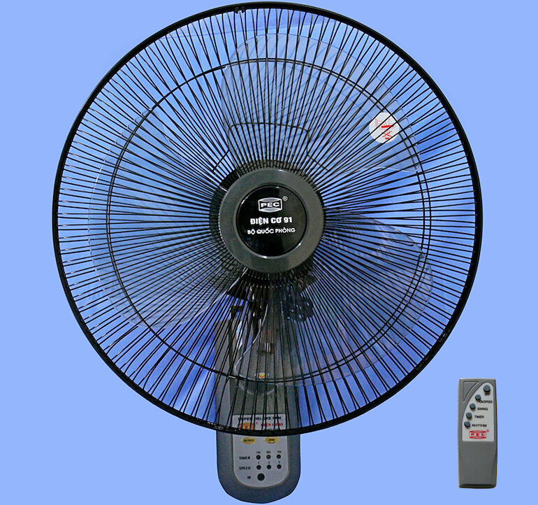 Review quạt treo tường Điện cơ 91 QTT-DKA
