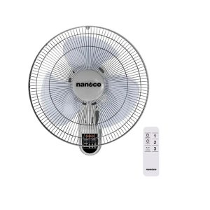 Quạt treo tường remote 47W Nanoco NWF1612RC-G