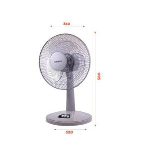 Quạt bàn Nanoco NTF1209G 7 Quạt Ntf1209g H4