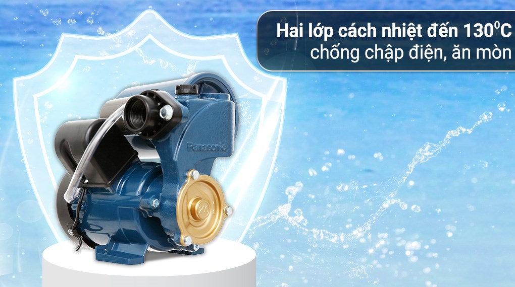 Máy bơm nước tăng áp Panasonic A-200JAK 200W 6 Máy bơm nước tăng áp Panasonic A-200JAK 200W - Ảnh 6