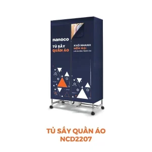 Tủ sấy quần áo Nanoco NCD2207