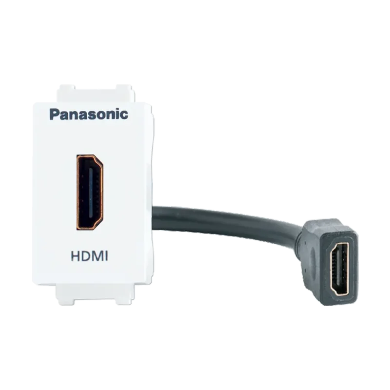 Ổ Cắm HDMI Wide Series Panasonic WEG2021SW 2 Ổ Cắm HDMI Wide Series Panasonic WEG2021SW - Ảnh 2