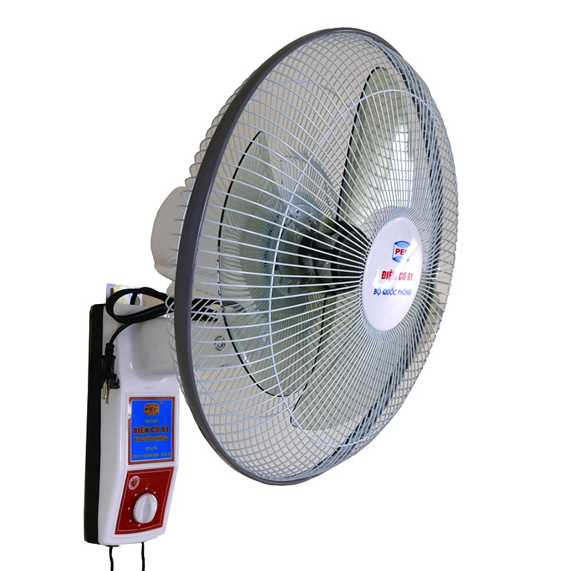 Quạt treo tường 2 dây chuyển hướng điện cơ 91 QTT-V2D 1 Quạt treo tường 2 dây chuyển hướng điện cơ 91 QTT-V2D