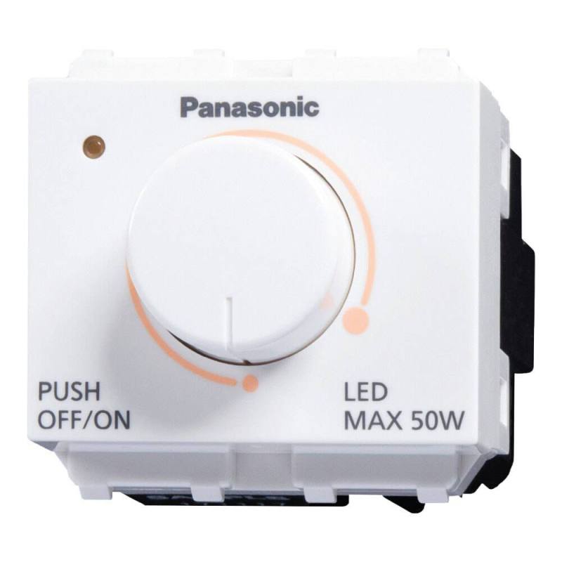 Công tắc Điều chỉnh độ sáng đèn Wide Series Panasonic WEG57912SW 2 Công tắc Điều chỉnh độ sáng đèn Wide Series Panasonic WEG57912SW - Ảnh 2
