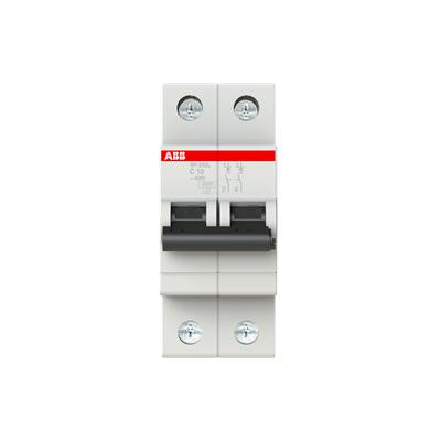 Cầu Dao Tự Động 2P 10A 4.5kA (SH202L-C10) ABB 2CDS242001R0104 1 Cầu Dao Tự Động 2P 10A 4.5kA (SH202L-C10) ABB 2CDS242001R0104