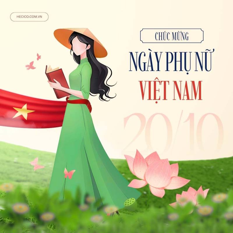 Chúc mừng Ngày Phụ Nữ Việt Nam 20/10/2025