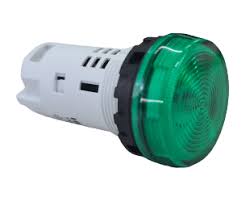 Đèn báo pha 220V 22mm Xanh lá YW1P-1UQM3G IDEC